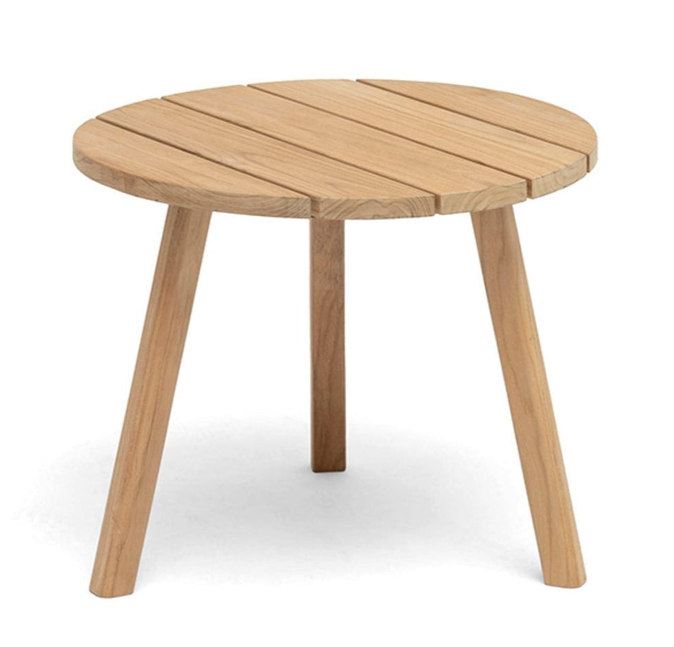 Tennessee Utesidobord Ø50 cm Natur