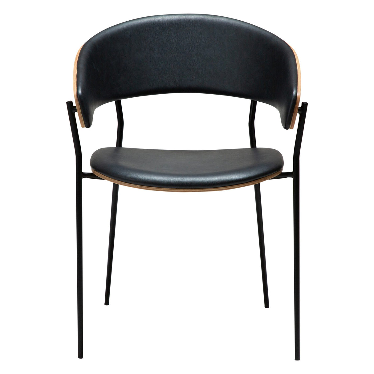 Crib Stol Raven Black, Bleached Oak