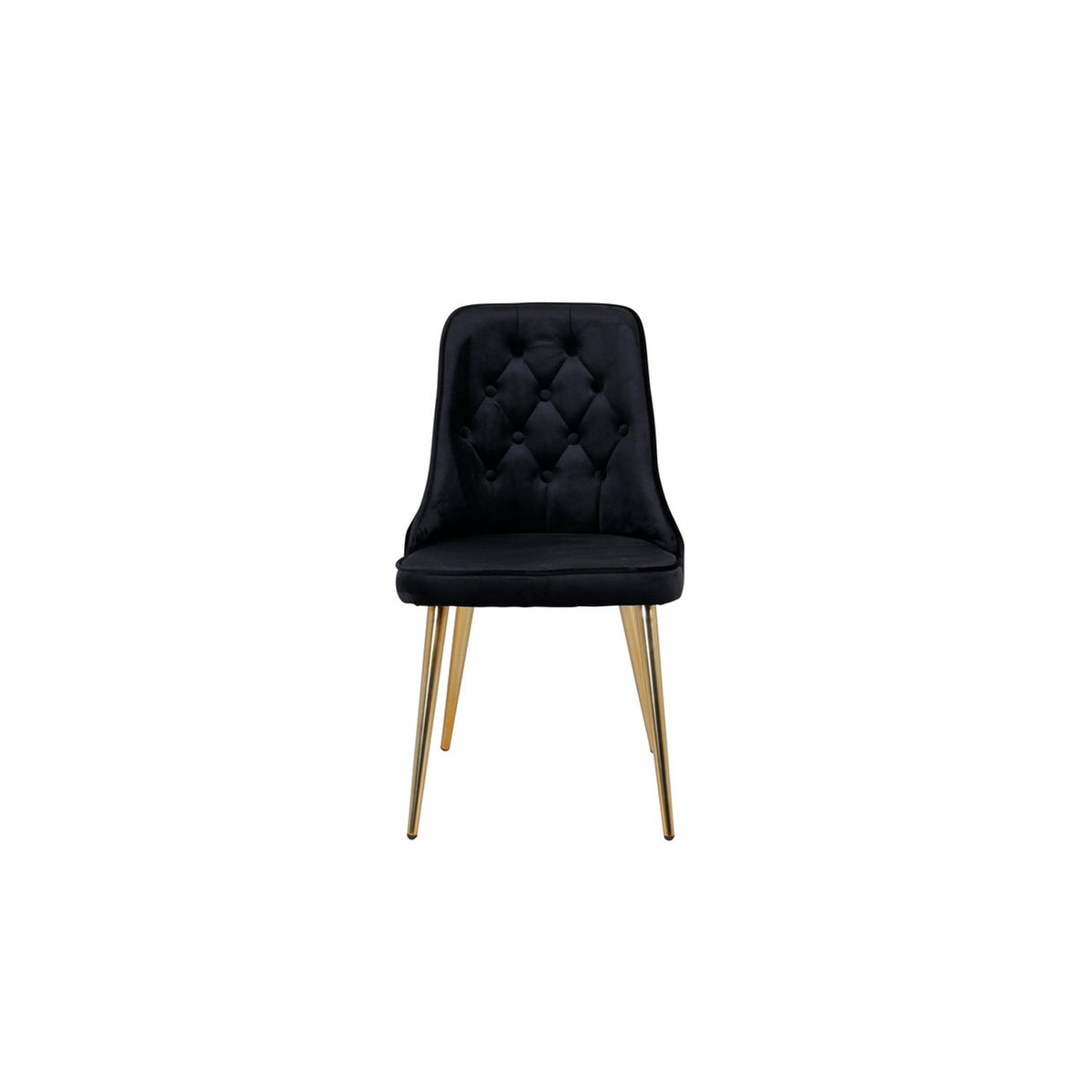 Velvet Deluxe Matstol Guld