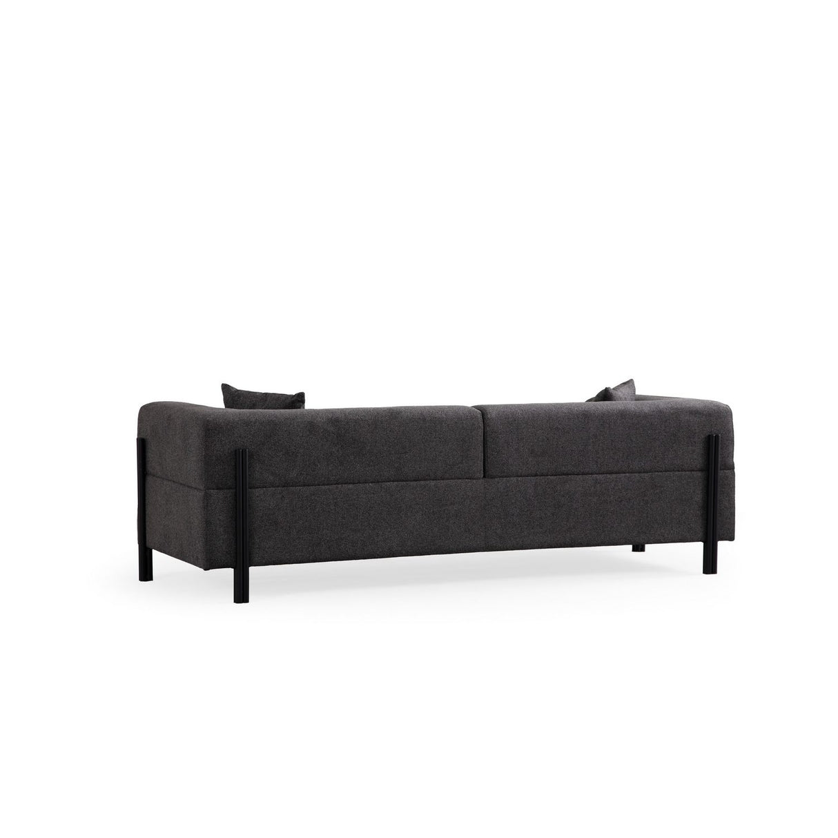 Doha 3-sits (225 x 93 x 75 cm) 3-sitssoffa Antracit