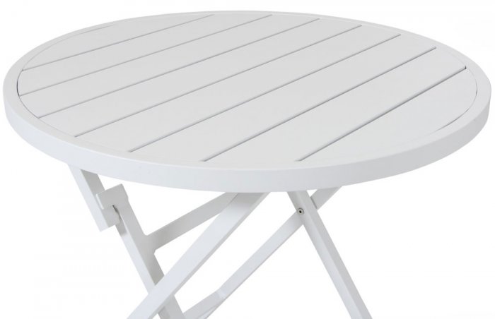 Wilkie Fällbord 72 cm Rund Vit