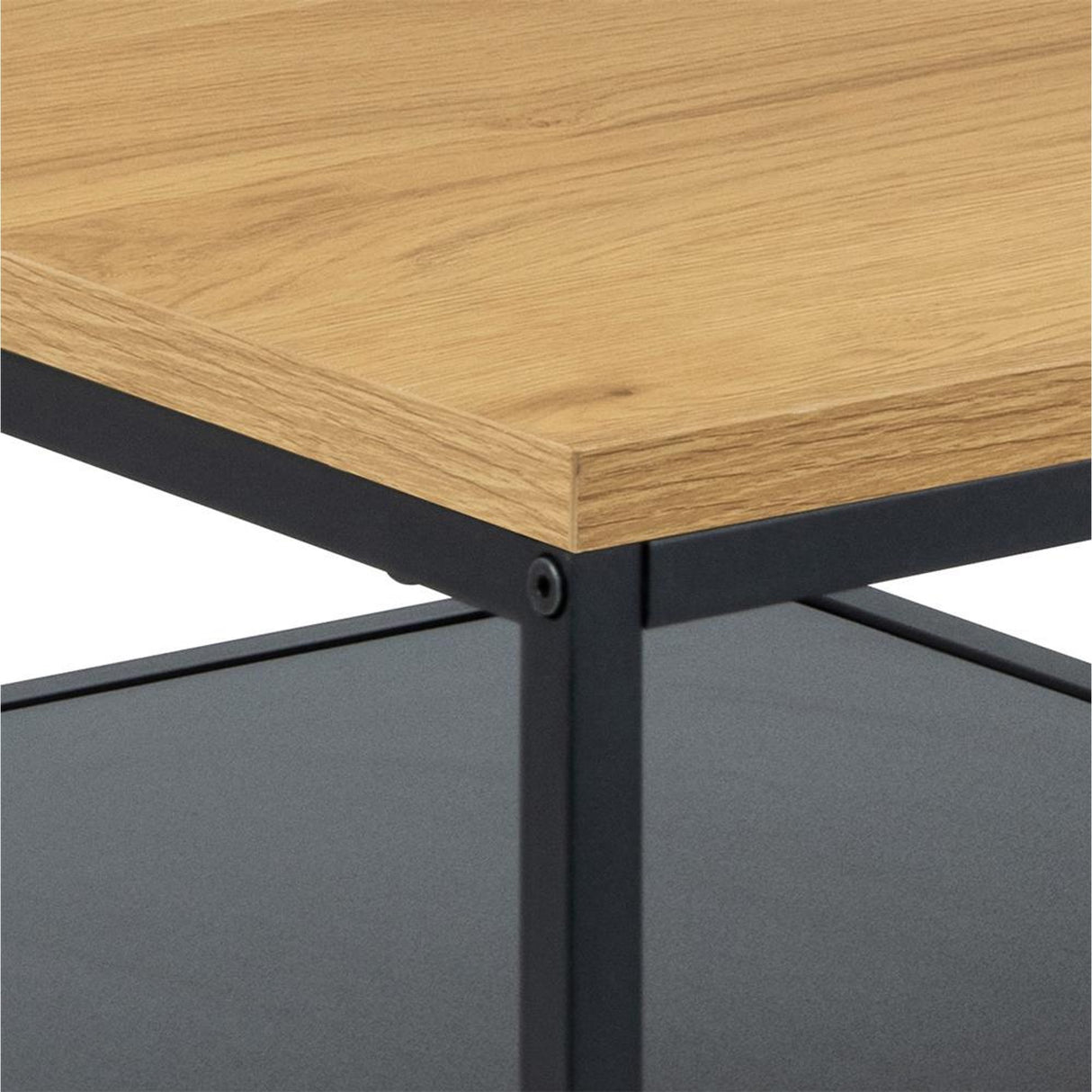 Damian Soffbord 42x90x60 cm Ek/Svart