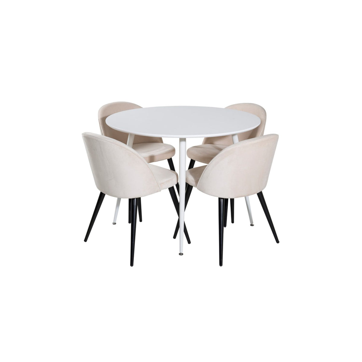 Plaza, Velvet Rund matgrupp