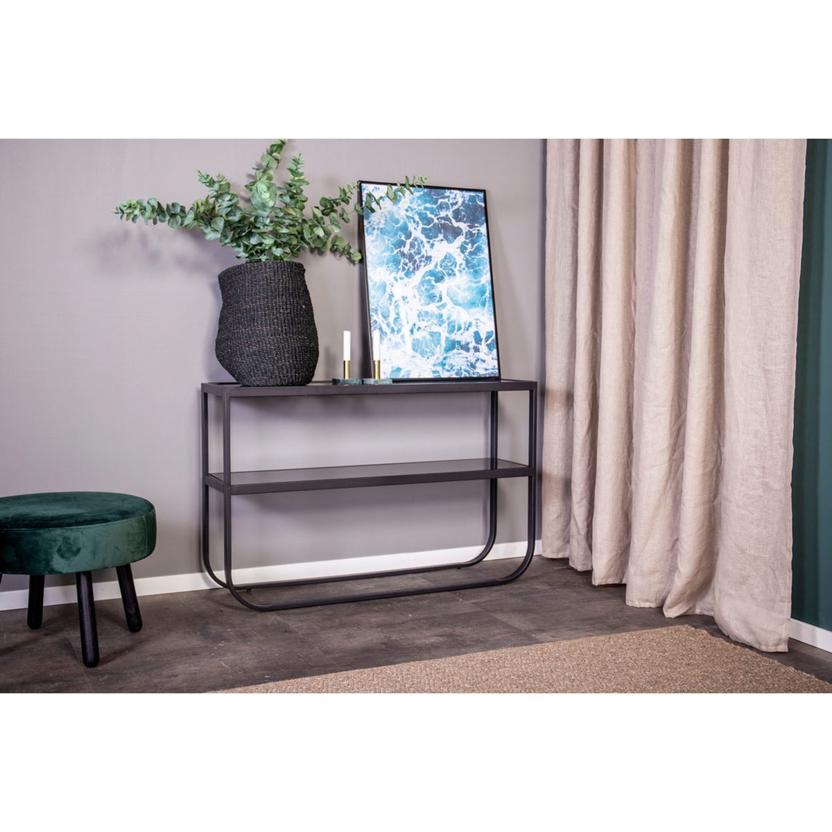 Rocker Sidobord Svart