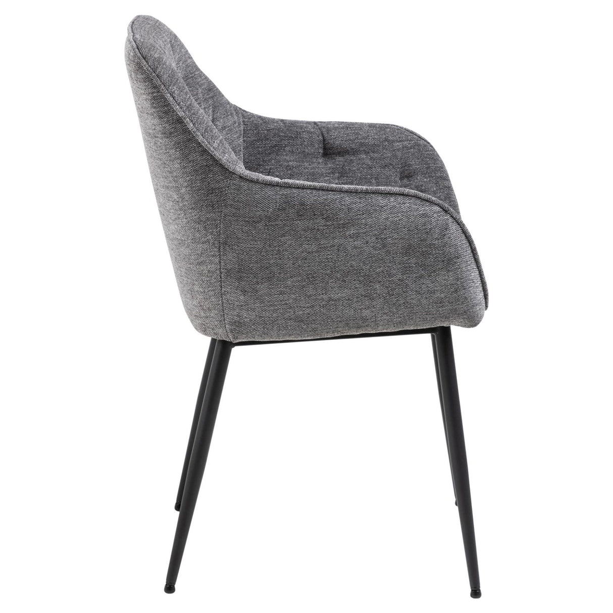 Toulon Karmstol Skyland tyg Antracit