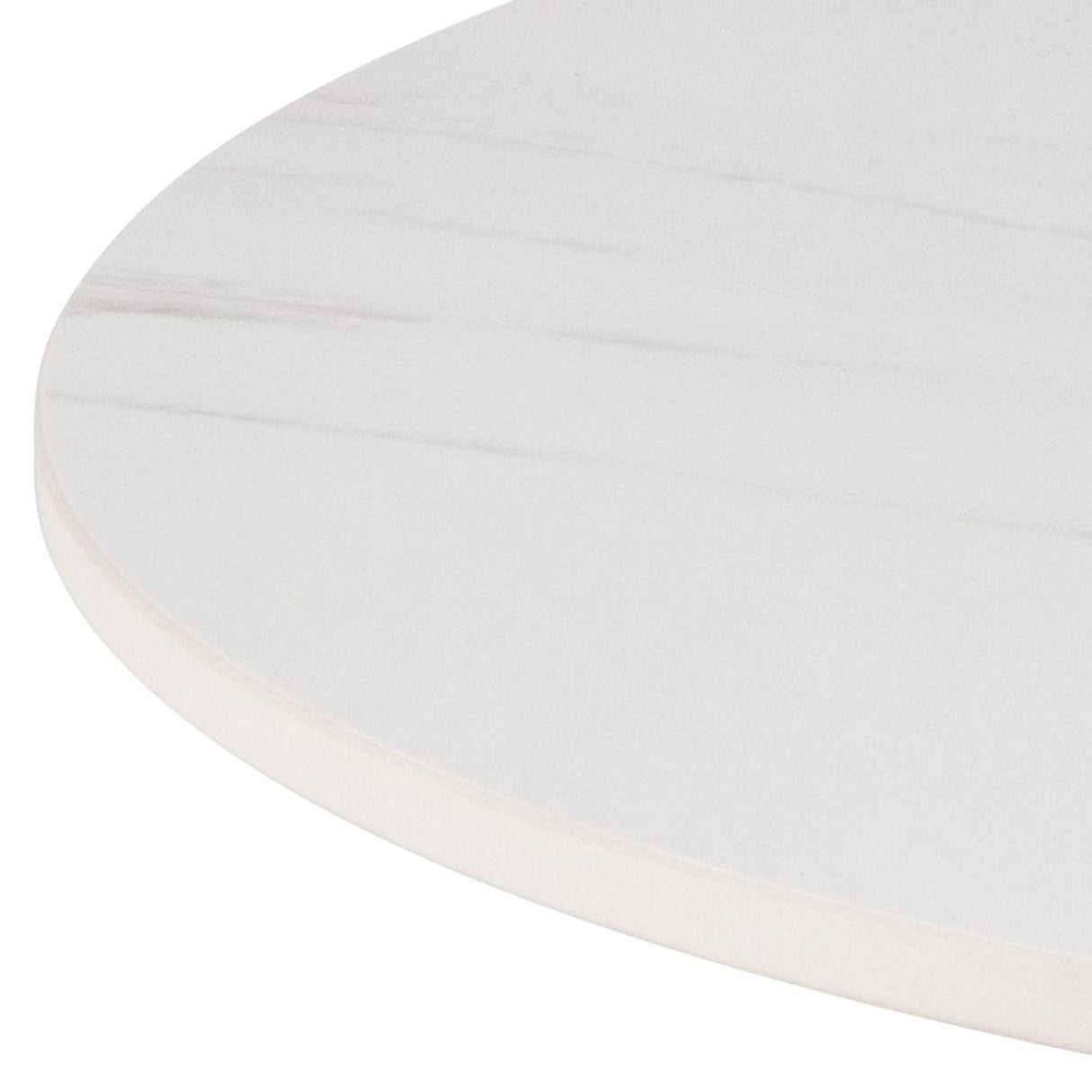 Rennes Soffbord Rund 60 cm Vit Unico