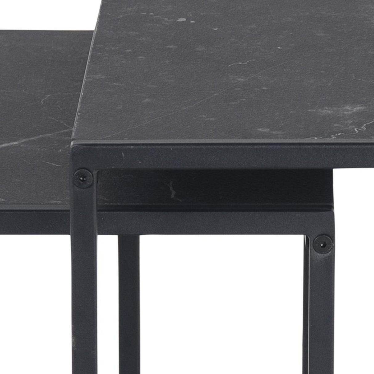 Tarbes Satsbord 45x50x50 cm Svart