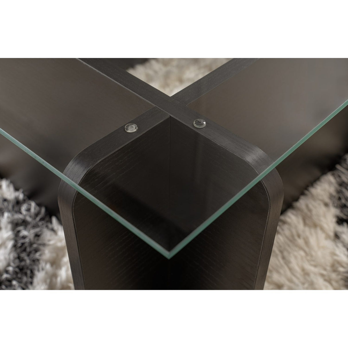 Emad Soffbord Wood Black
