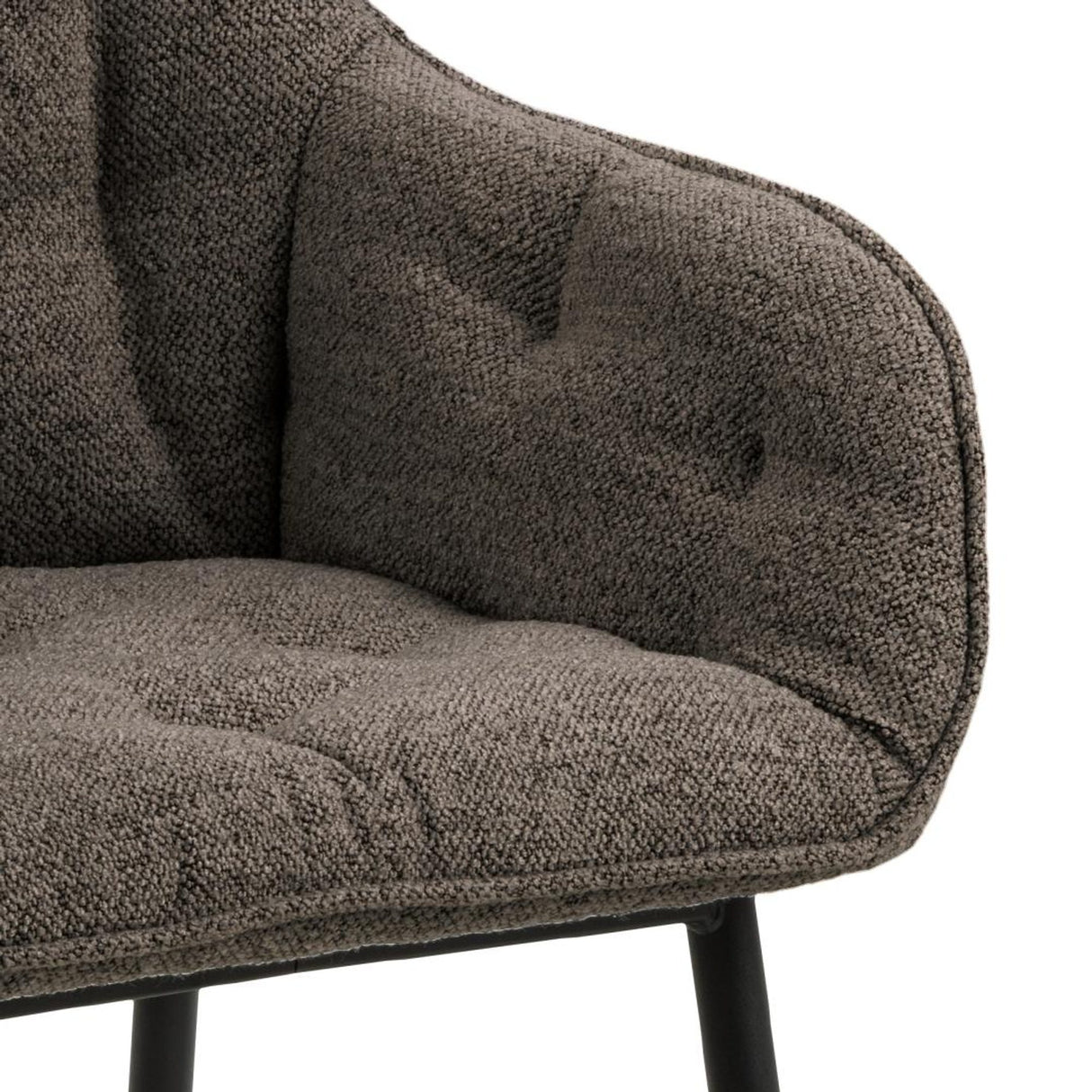 Toulon Karmstol Monza tyg Taupe