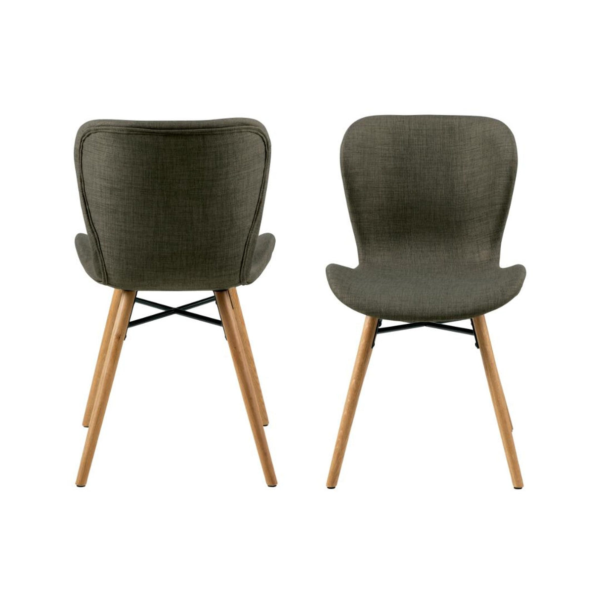 Sedan Matstol Rio tyg khaki