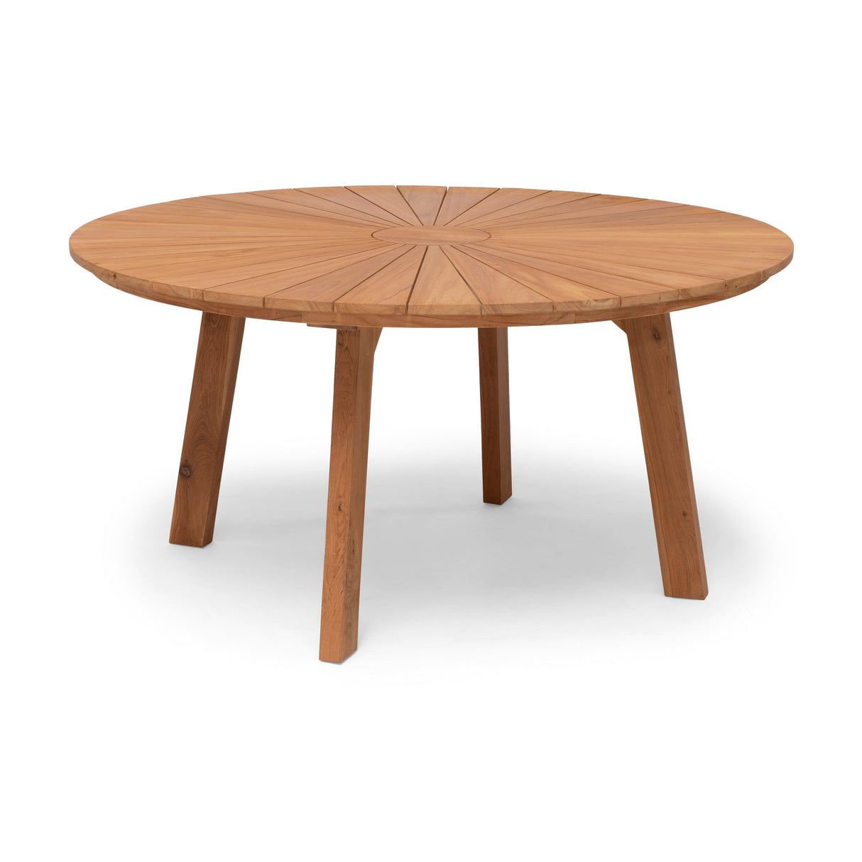 Ringsjö Utebord Ø150 cm Brun