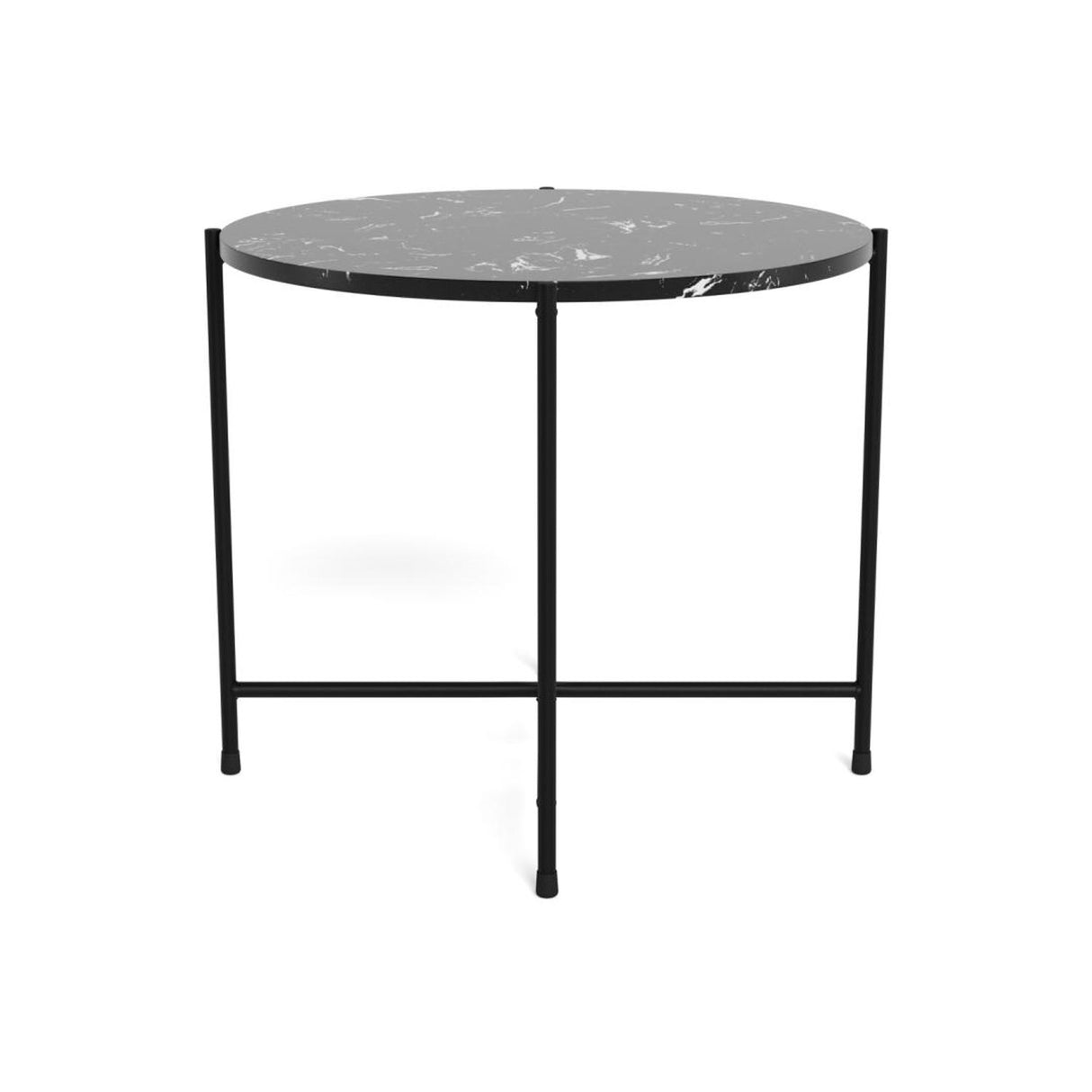 Opera Sidobord 52cm Svart Marmor