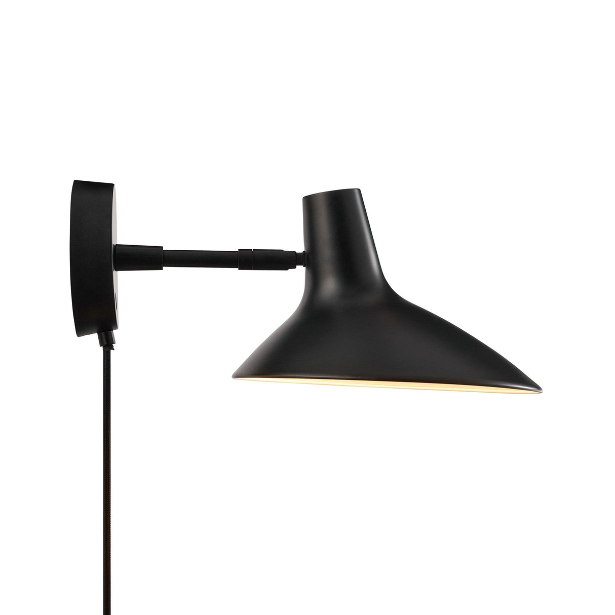 Darci Svart Vägglampa