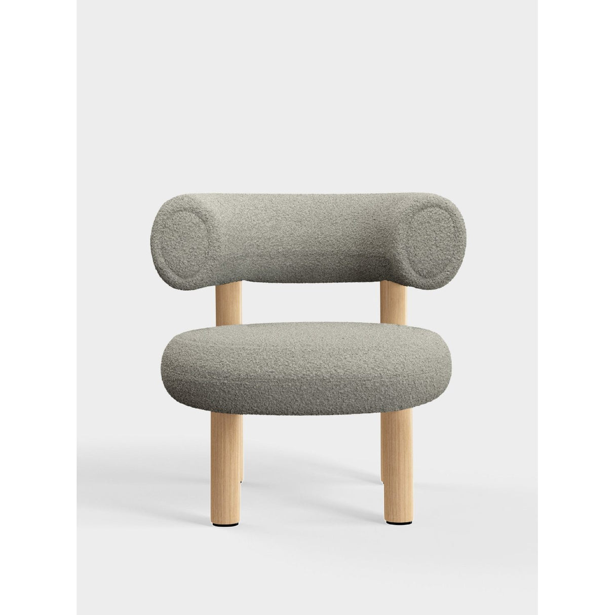 Fat Loungestol Elle Grey White NAW