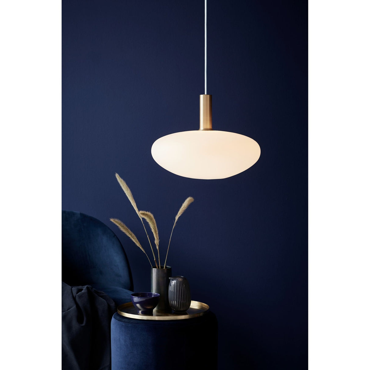 Alton Art Déco Taklampa Vit
