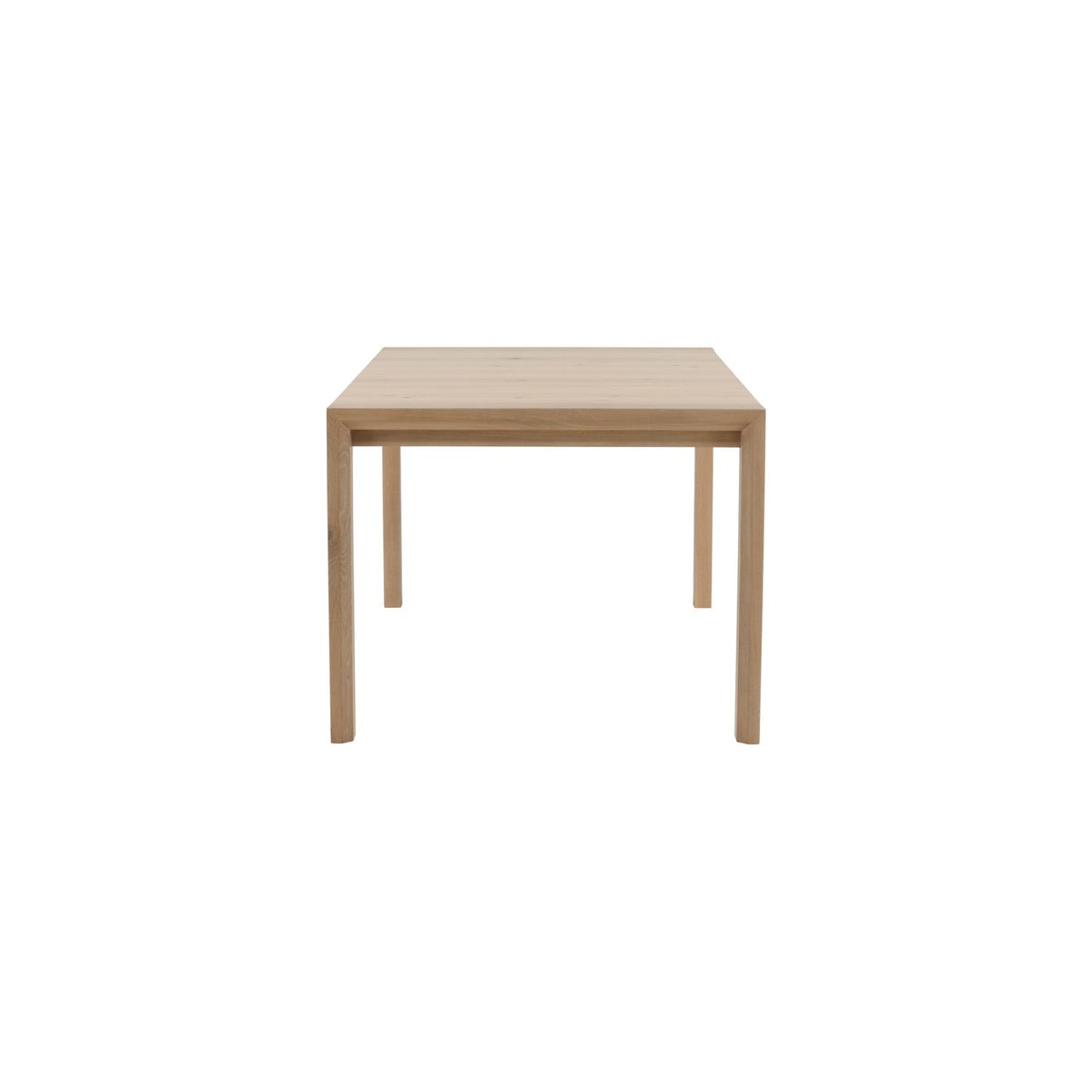 Slider Rektangulärt matbord Vitpigmenterad