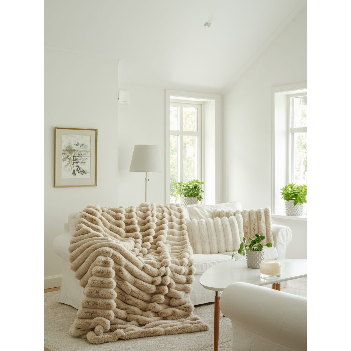 Liny 40x60 cm Kudde Beige