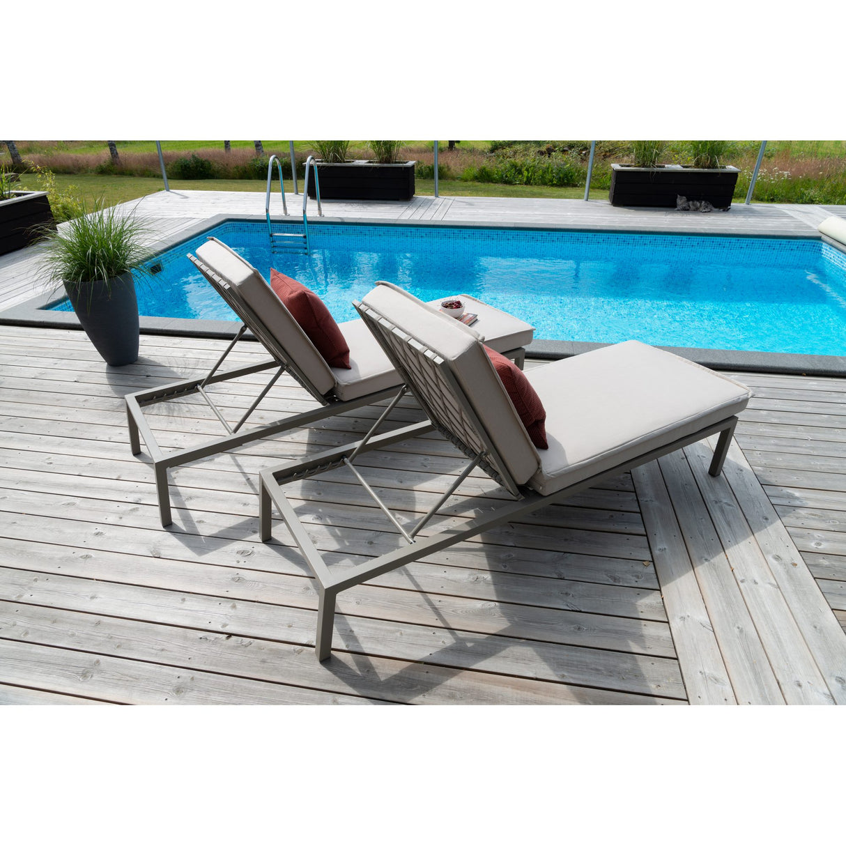 Jet Set Solsäng Beige