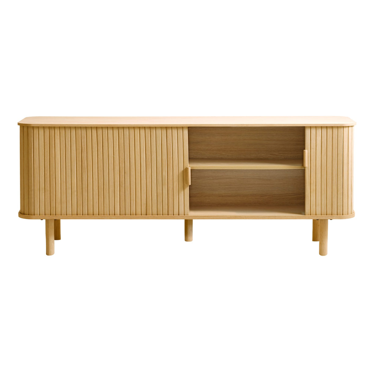Eleganza Mediabänk 160 cm Naturlig Ek