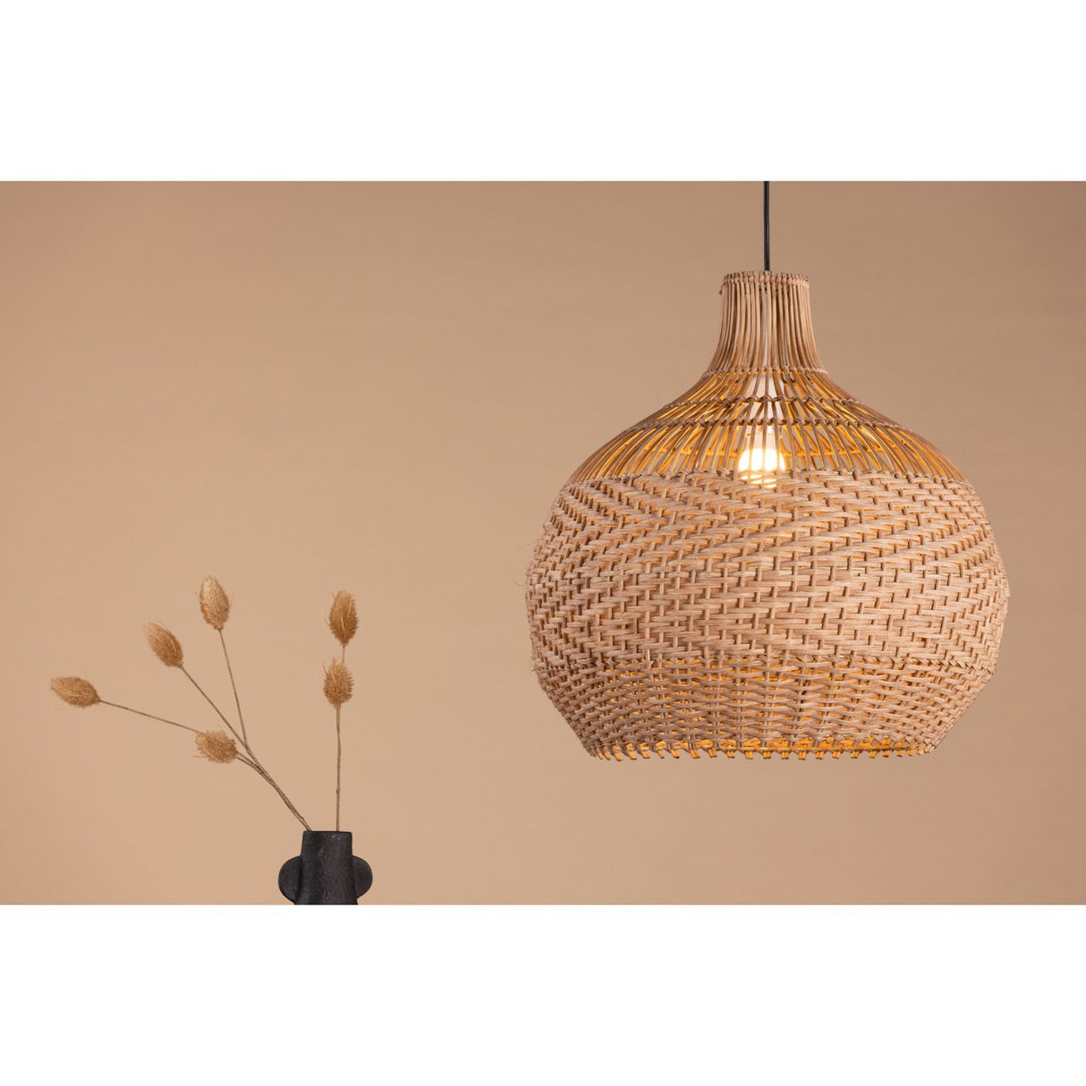 Bastia Taklampa Natur, 50x50
