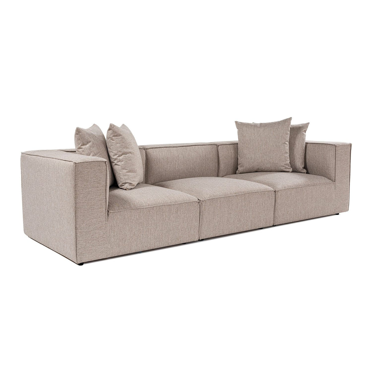 Samarkand 3 (270 x 65 x 95 cm) 3-sitssoffa Sandbeige