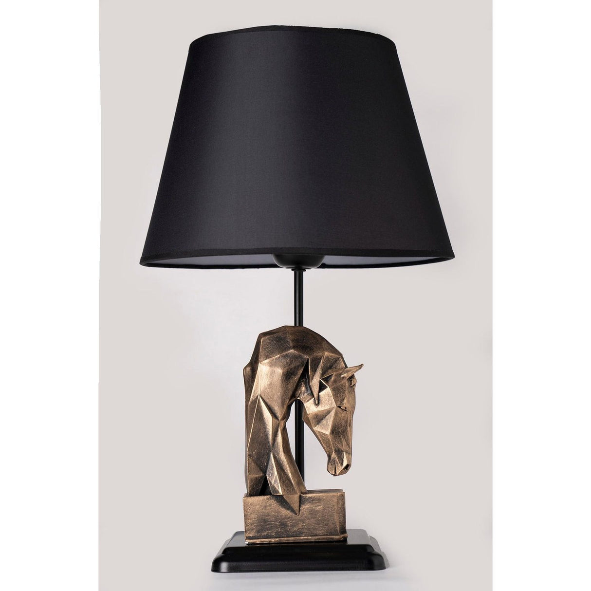 Bordslampa Serie 19 (40 x 30 x 40 cm) Bordslampa Antikbehandling Svart