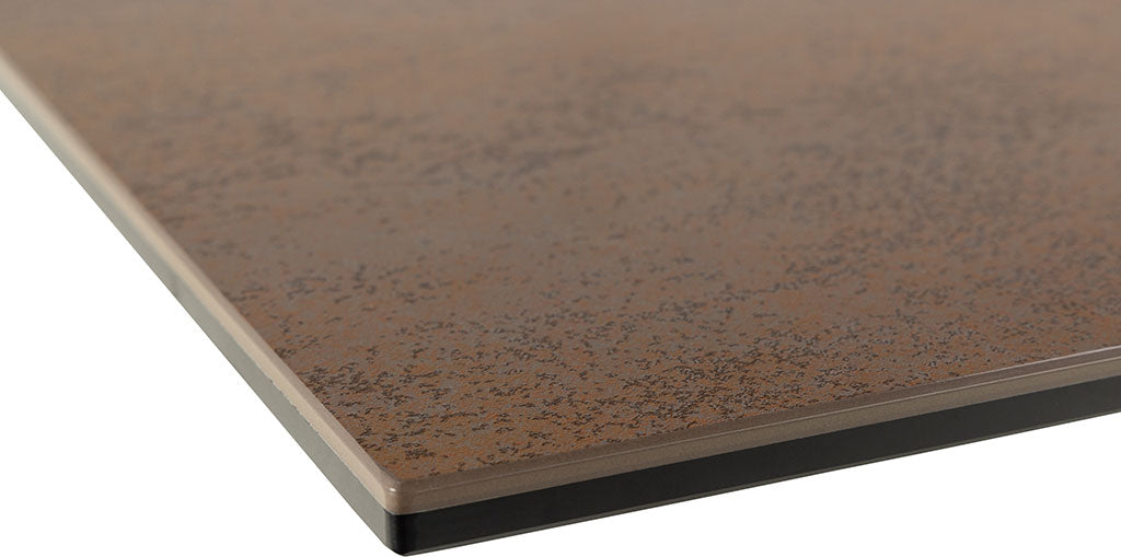Verdun Matbord 90x160-210 cm Brun Keramik
