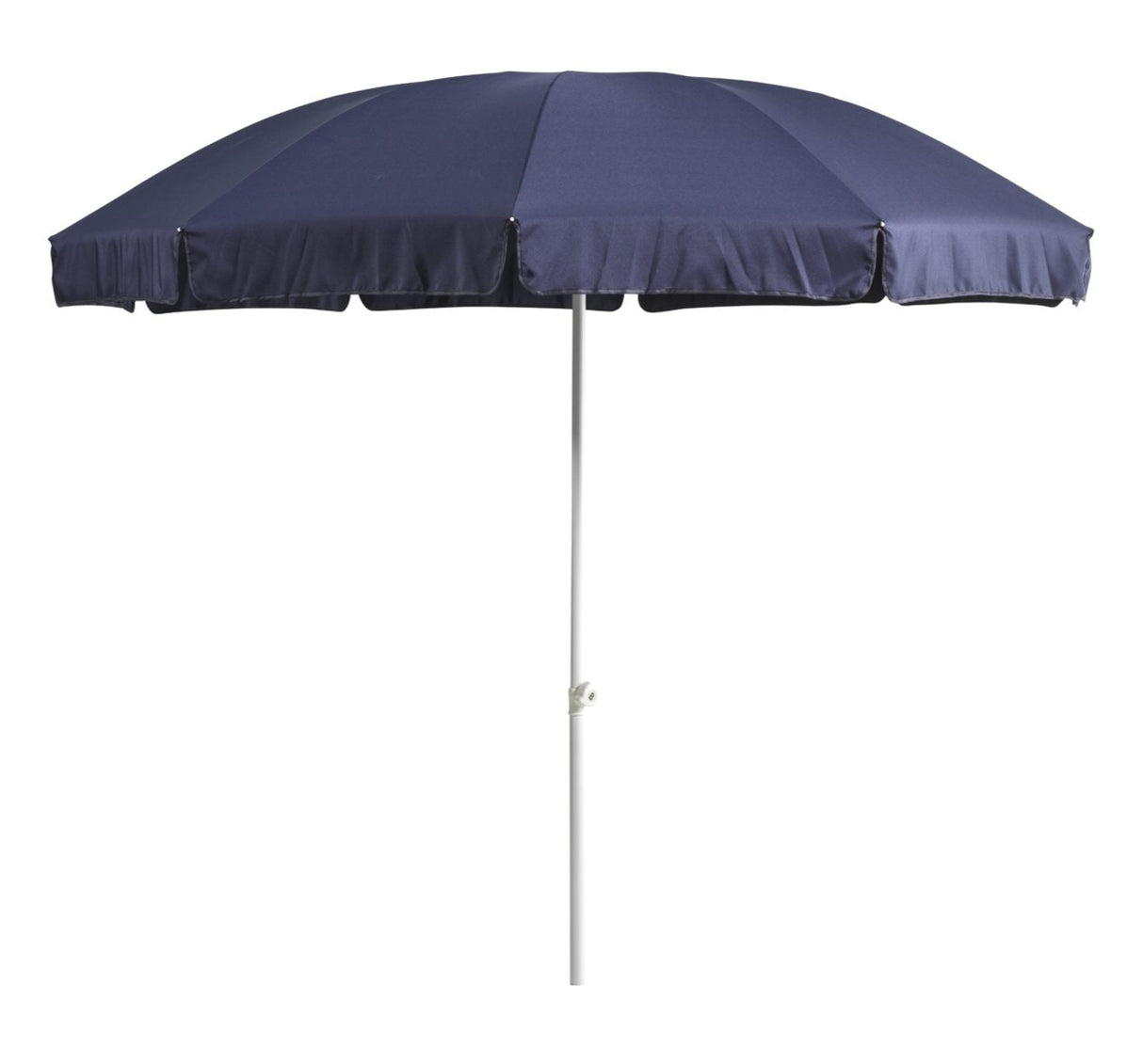 Follina Strandparasoll 240x226 cm Vit/Blå