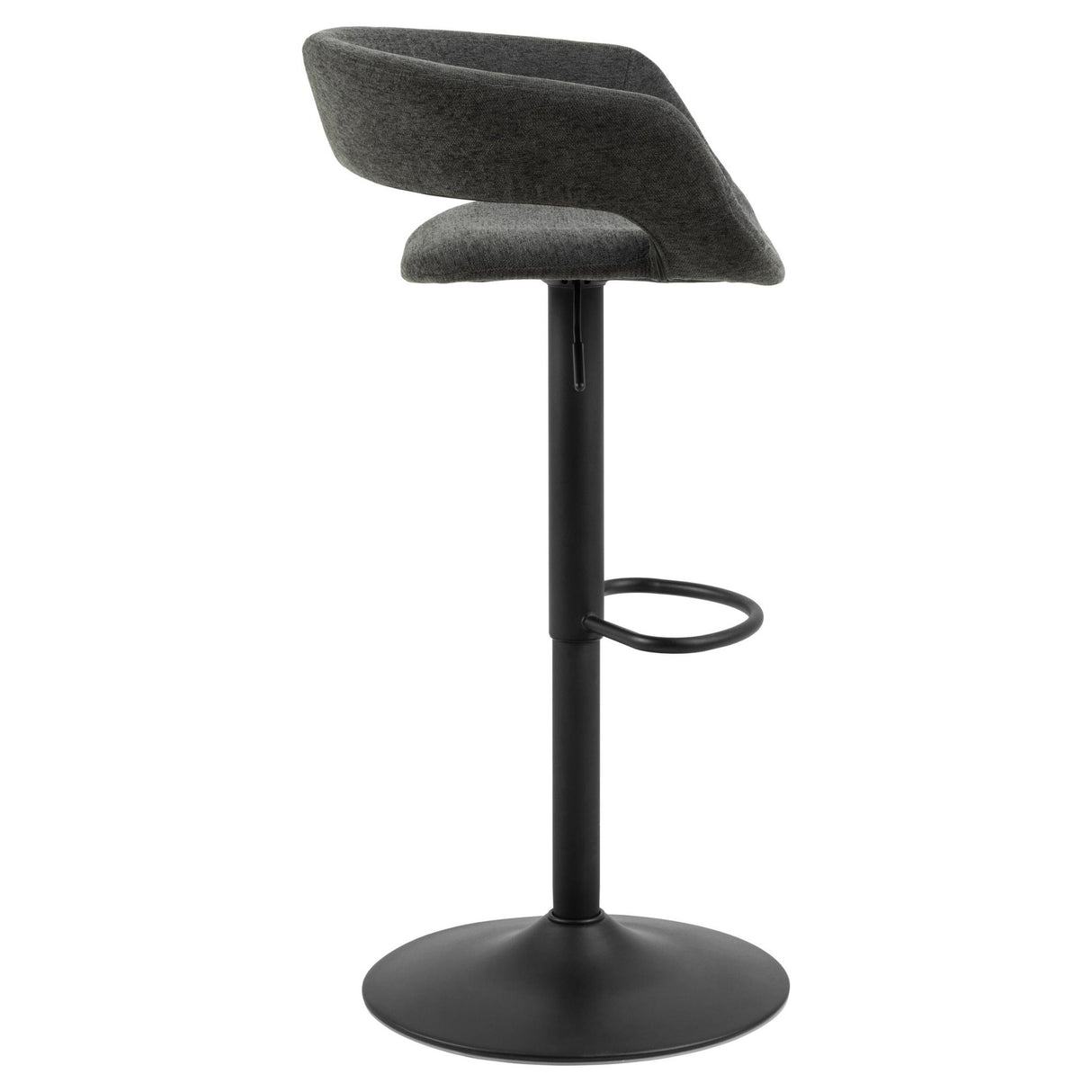 Tracy Barstol Apia tyg Mörkgrå