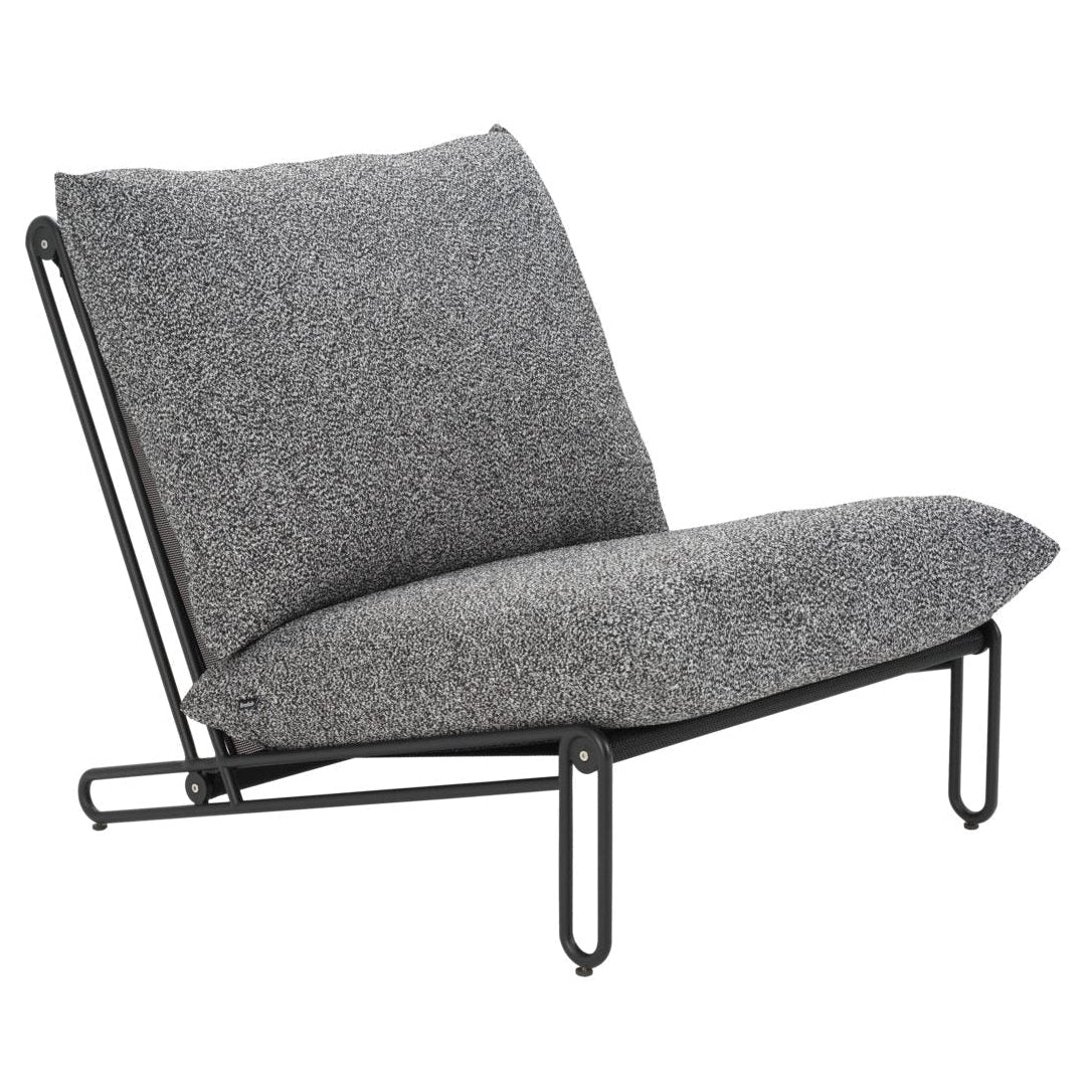 Blixt Loungefåtölj Svart/Teddy Ant
