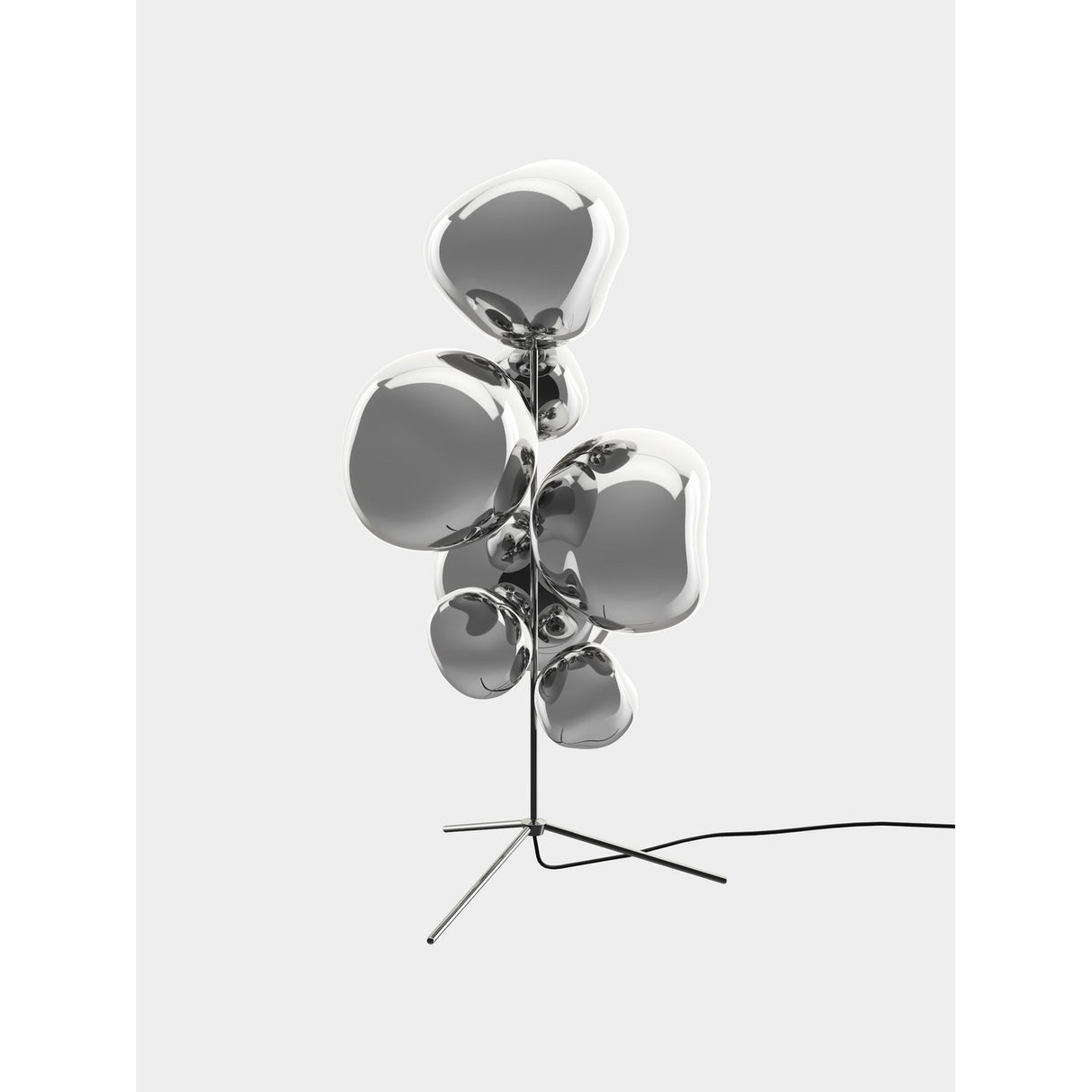 Melt Golvlampa Silver