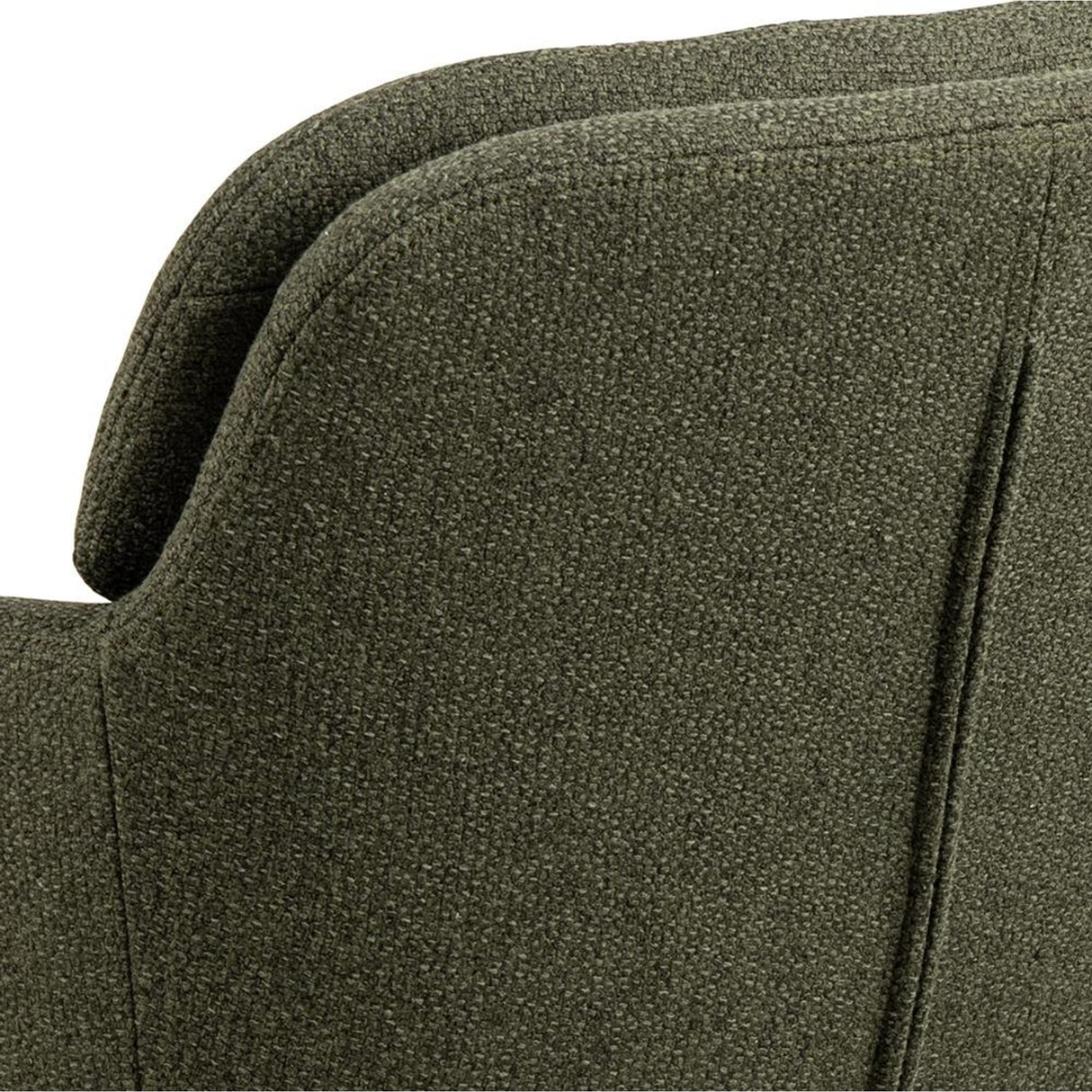 Charlize Karmstol Alea tyg Grön