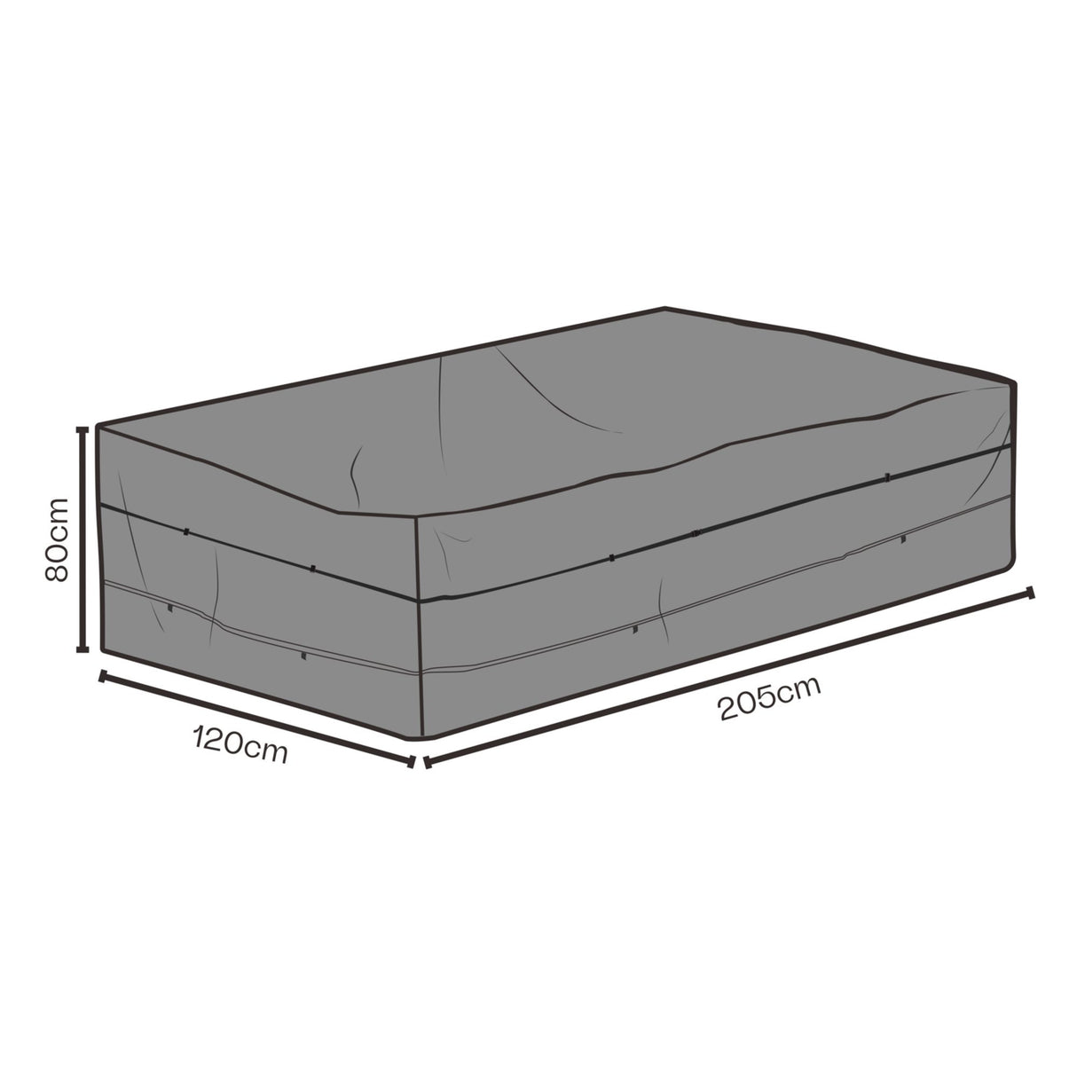 Möbelskydd Matgrupp 205x120 cm Andas