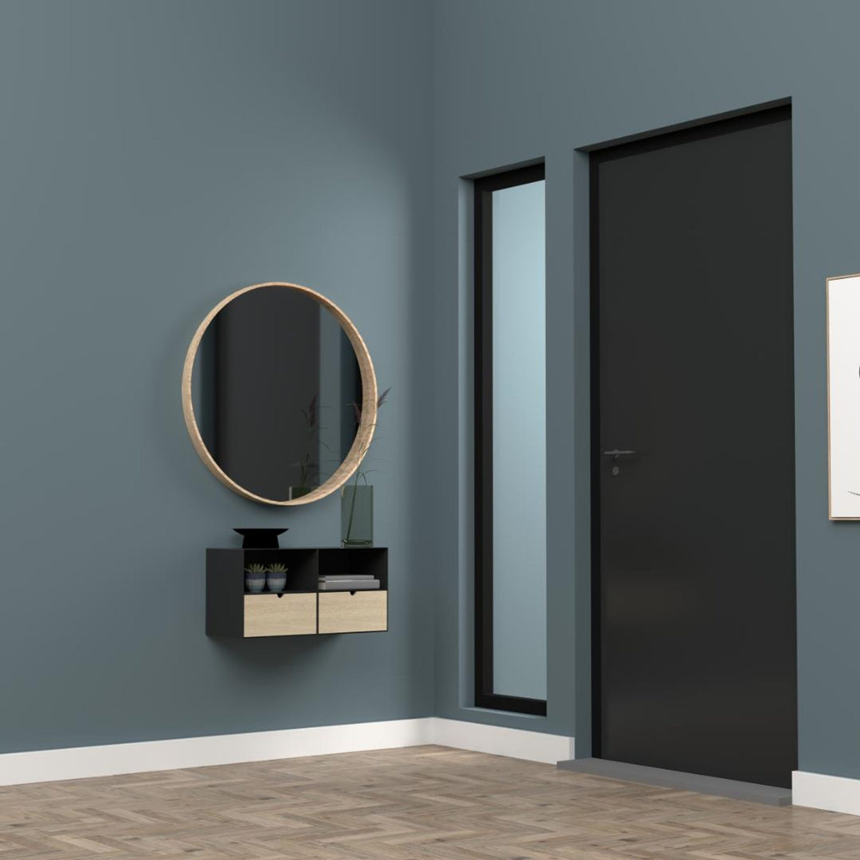 Joliet Sängbord 30x25 cm Bambu