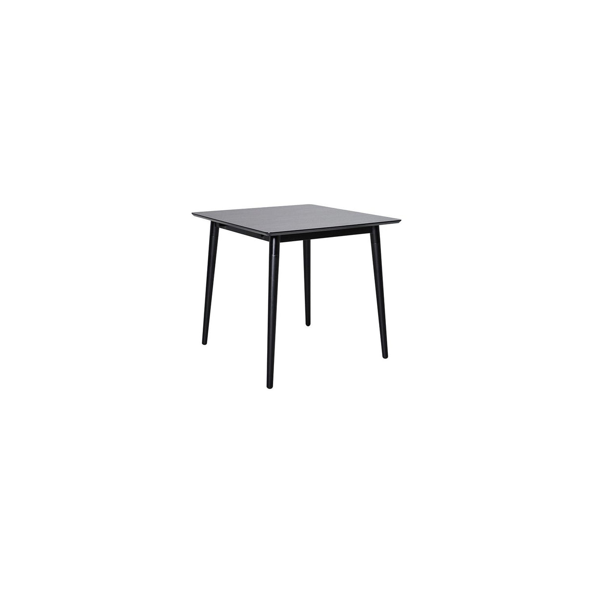 Viken 80x80+30 cm cm Svart Ask Melamin Tillägsskiva