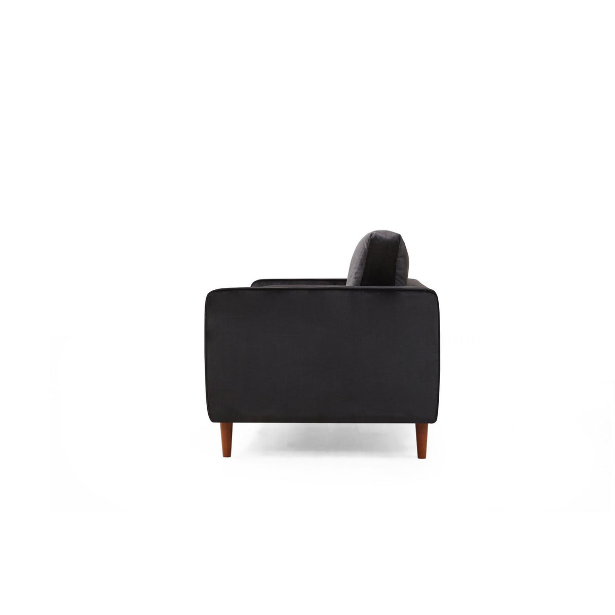 Verona (175 x 90 x 70 cm) 2-sitssoffa Svart ek