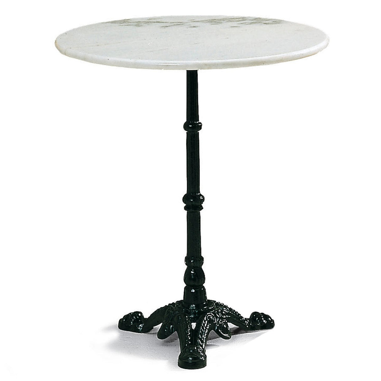 Krögaren Utebord Ø60 cm Vit/Svart