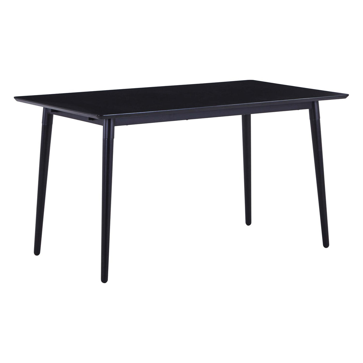 Viken 120x80 cm Svart Ask Melamin Matbord
