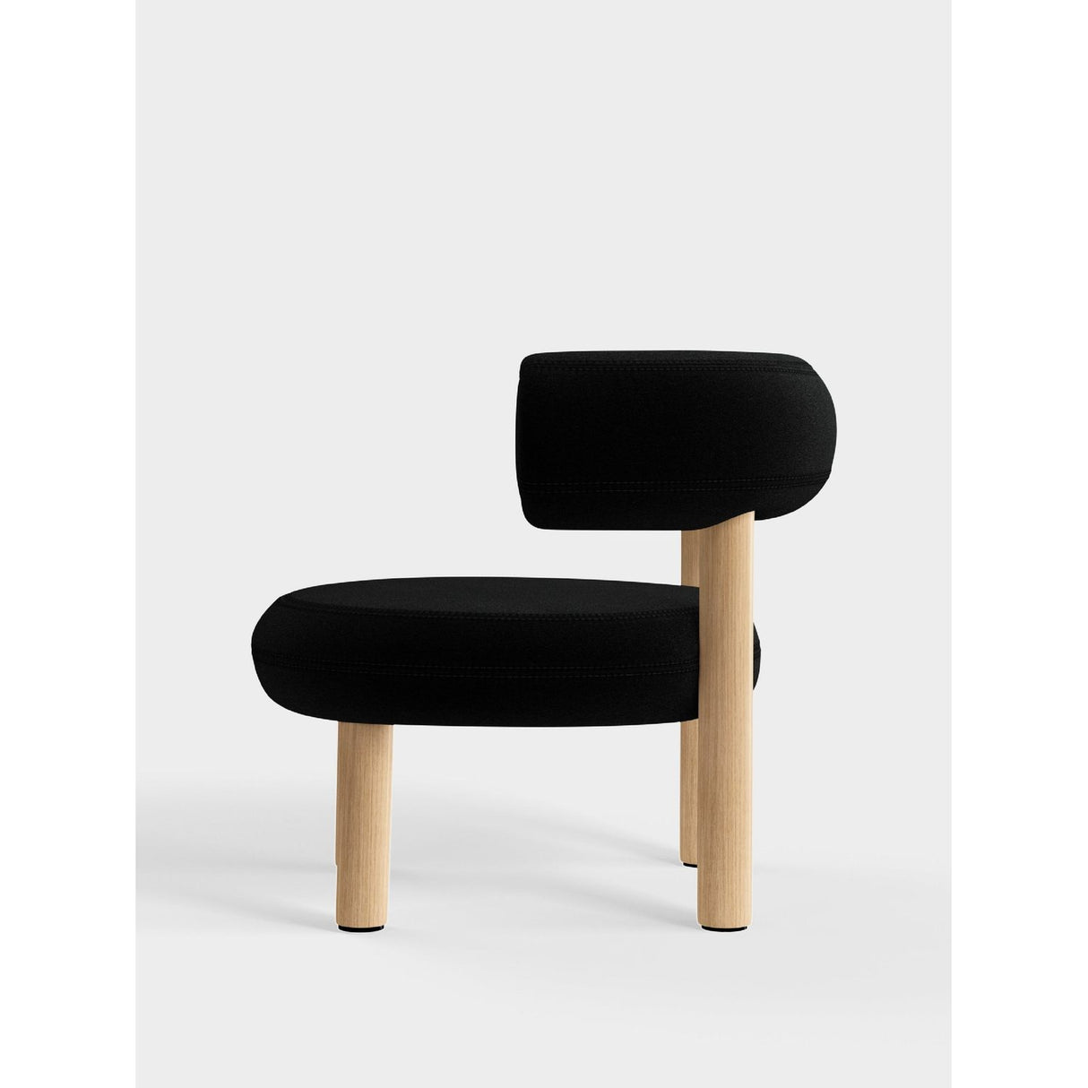 Fat Loungestol Hero 2 Black NAW