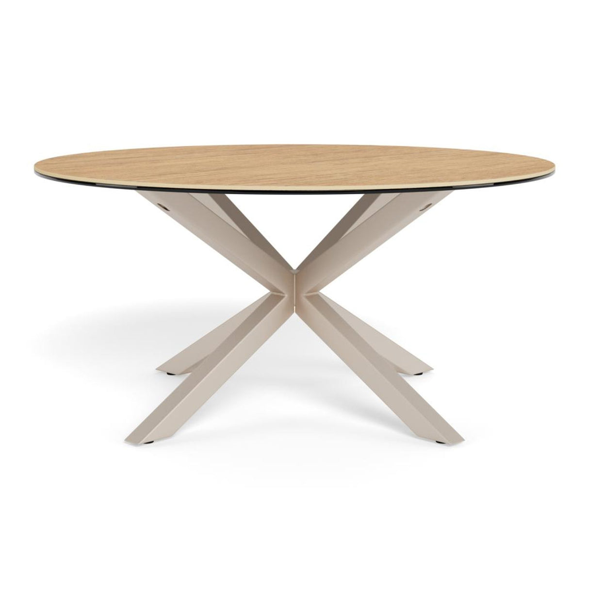 Verdun Soffbord Rund 82 cm Grå/Vildek