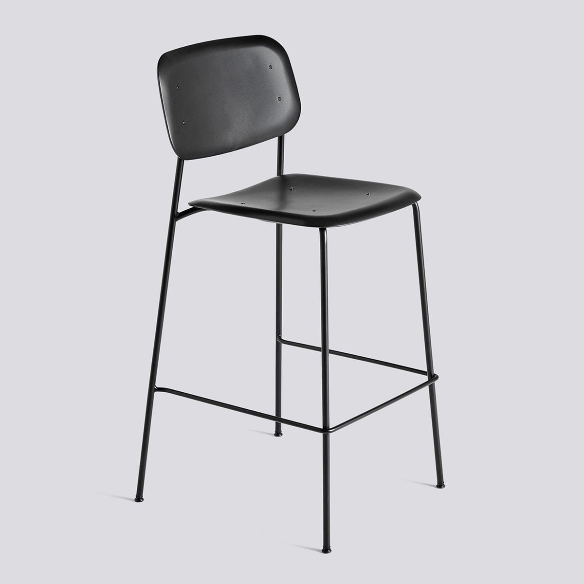 Soft Edge 95 65 cm Barpall Black