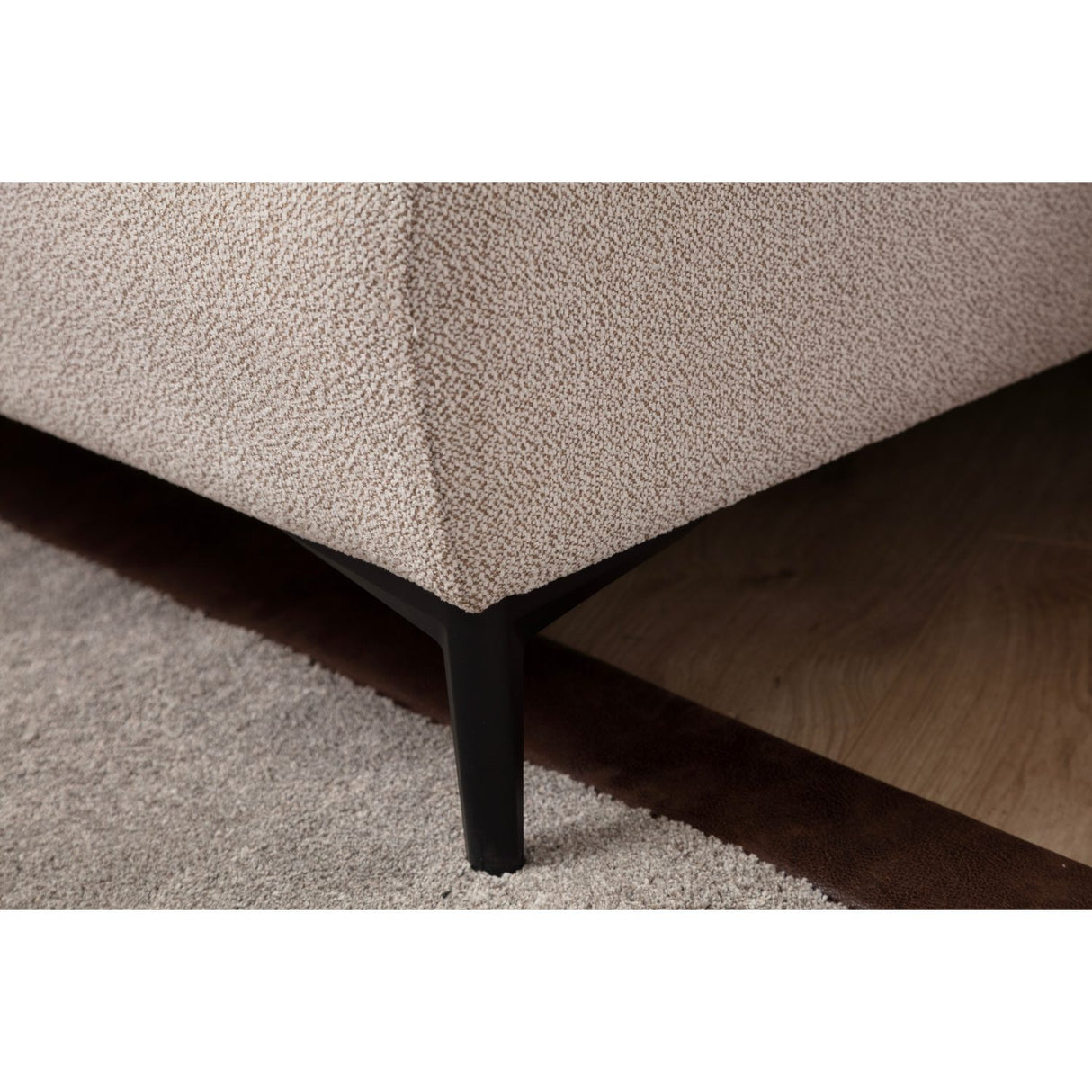 Minsk (215 x 85 cm) 3-sits bäddsoffa Beige kanel