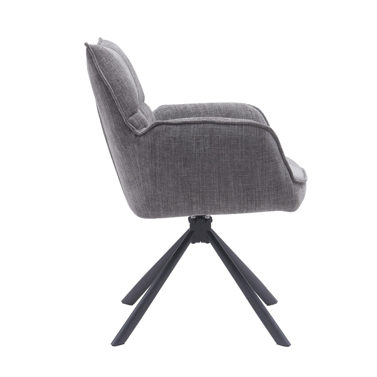 Strada Stol Granitgrå, Metall