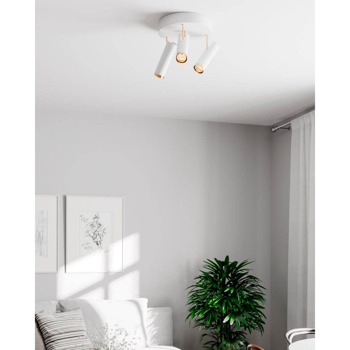 Puls Spotlight 3 Vit matt