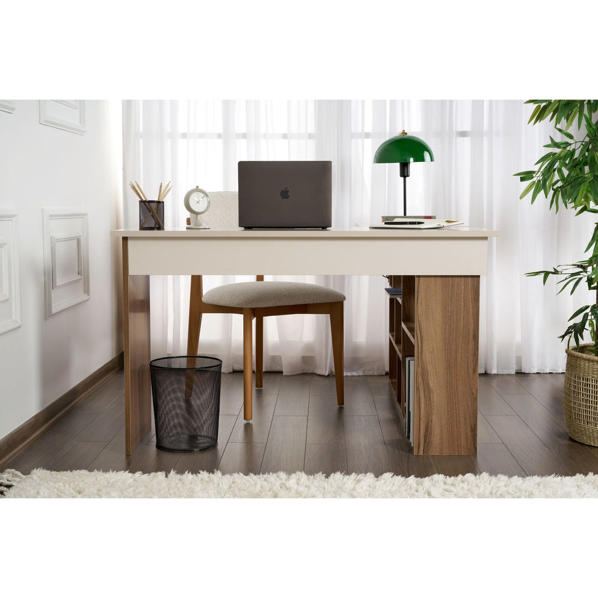 Ostia Skrivbord Cashmere Walnut