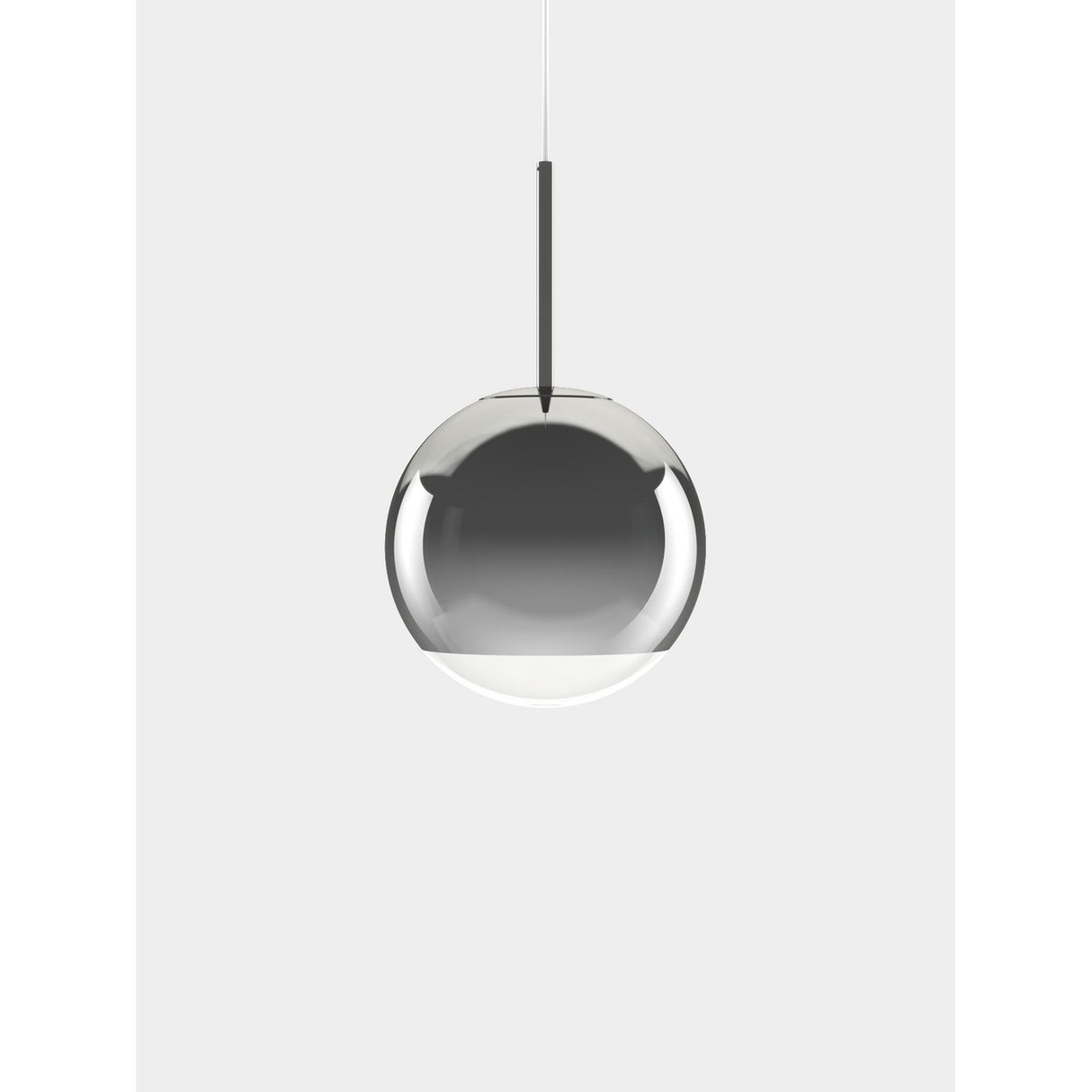 Mirror Ball Pendellampa Silver, 25 cm