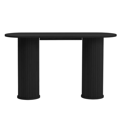 Accento 130 cm Avställningsbord Svart