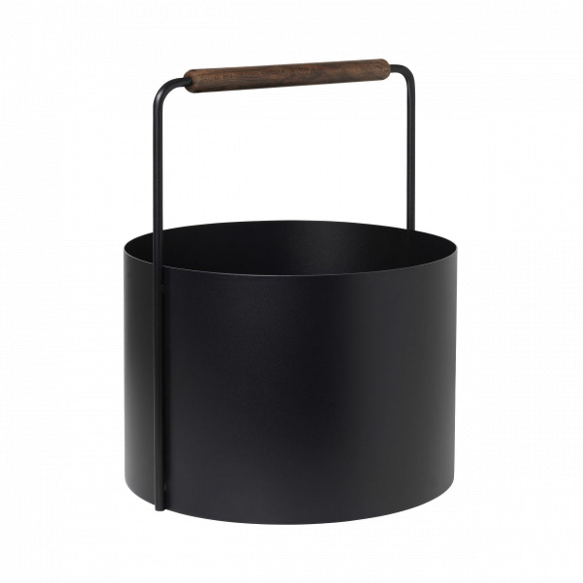 Ashi 45 cm brun Vedkorg Brun ek