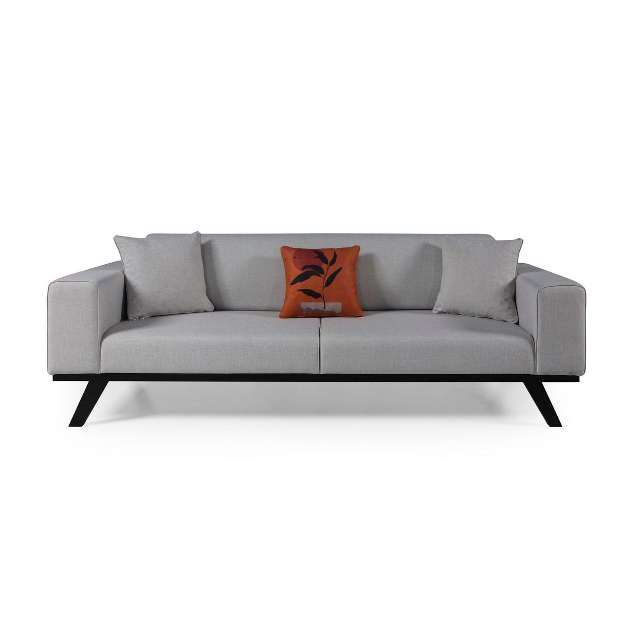 Maputo 3-sits (222 x 92 x 77 cm) 3-sits bäddsoffa Ljusgrå