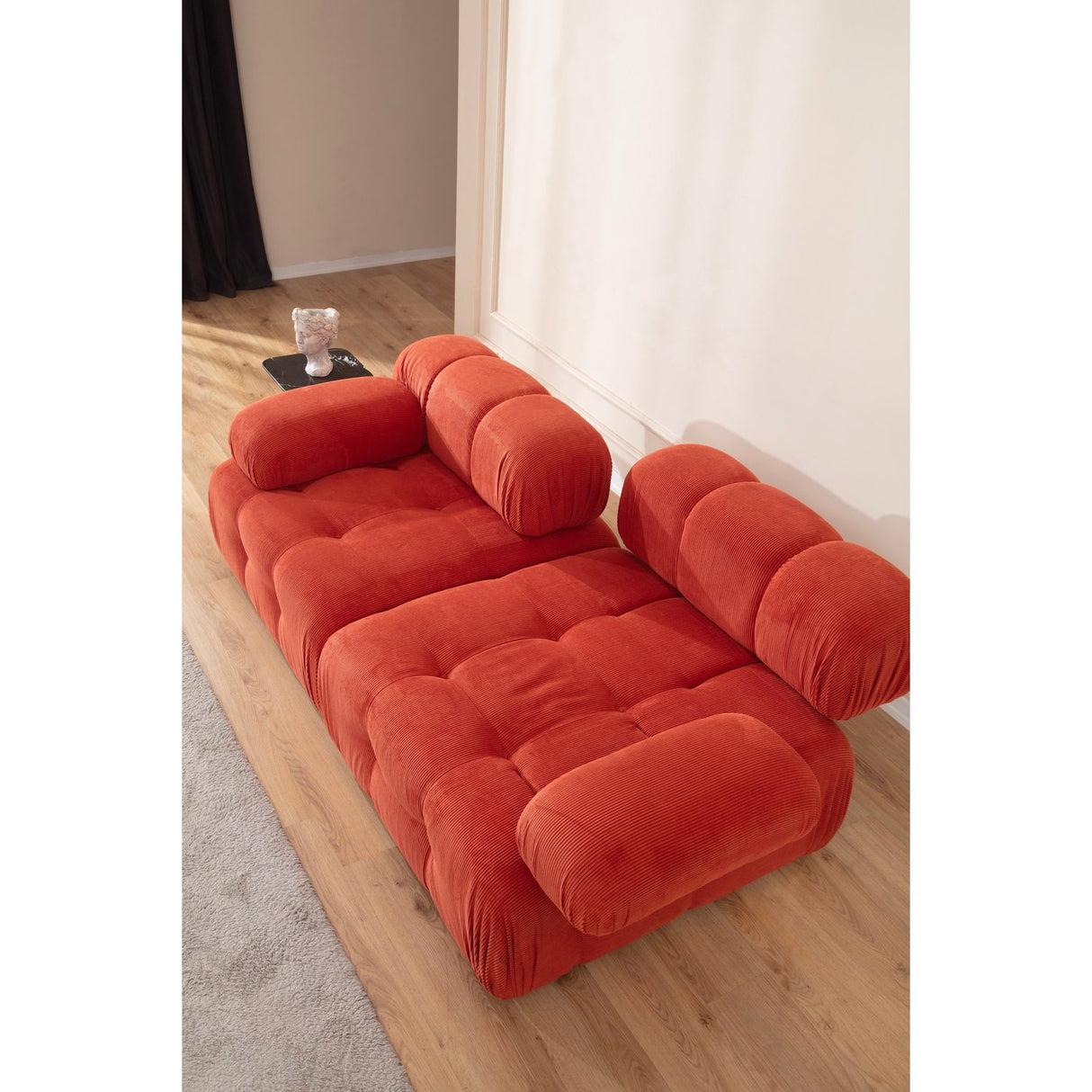 Doblo 2-sits (200 x 100 x 80 cm) 2-sitssoffa Röd